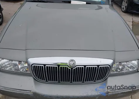 2001 Mercury Grand Marquis Ls из США, поврежденный, VIN 2MEFM75W51X702952